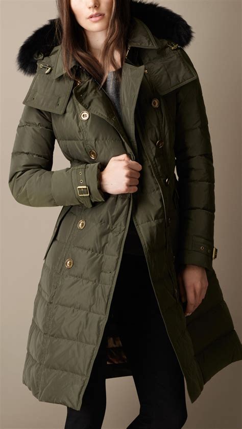 burberry down jacket women's.